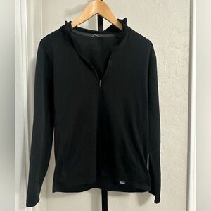 Patagonia Black Quarter Zip Women's Sweater